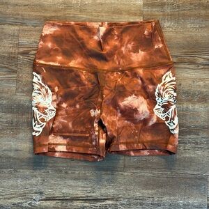 Orange Darc Sport Gym Shorts